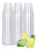 Comprar Vasos De Plástico Desechables Tashibox De 9 Onzas, 100 Unida