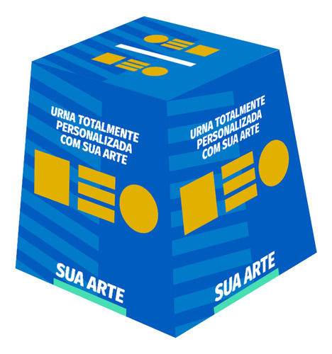 50 Urnas Para Sorteio Totalmente Personalizada