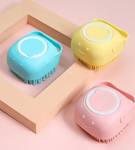 2 Cepillos Para Baño De Mascota