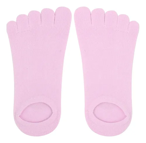 Calcetín Náutico De Cinco Dedos Para Mujer, Invisible, Fino