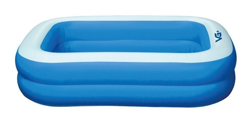 Piscina Inflável retangular VG Plus 12021 de 150cm x 110cm x 50cm 302L azul