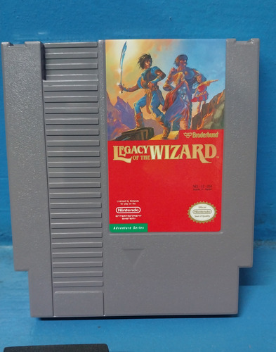 Legacy Of The Wizard Juego Para Nes (Usado)