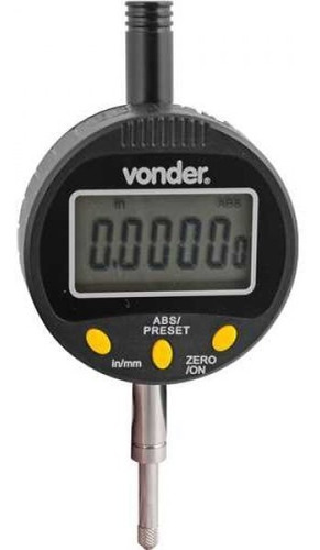 Relógio Comparador Digital 0,001 Mm Rd 100 Vonder