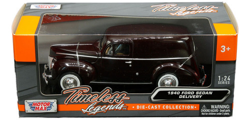 1940 Ford Sedan Delivery 1:24 Motor Max A4691 Milouhobbies
