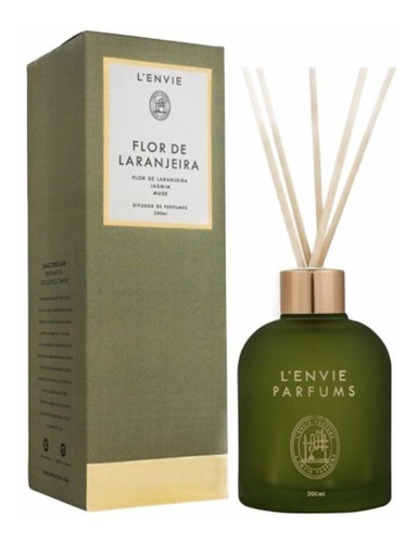Difusor De Perfume Flor De Laranjeira 200ml Lenvie
