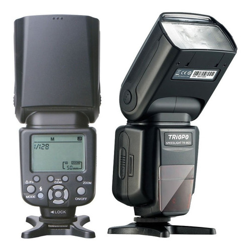 Imagen 6 de 8 de Flash Ttl Triopo P/ Canon Ettl O Nikon Ittl Tr-982iii Hss