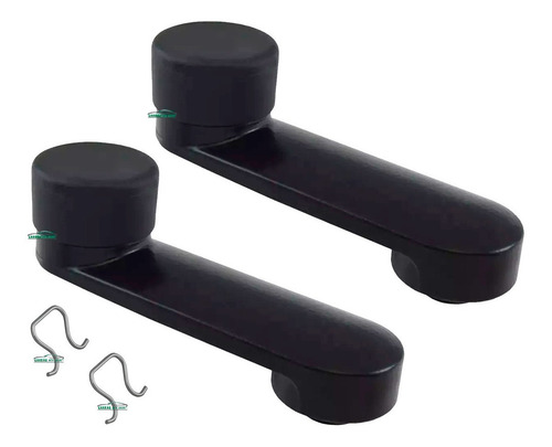 Par Manivela Abrir Vidro Porta Celta Corsa Montana Agile