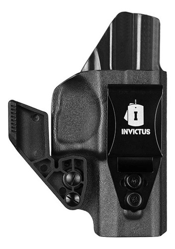 Coldre Kydex Iwb 2.0 Taurus Série 100 Destro Invictus Preto
