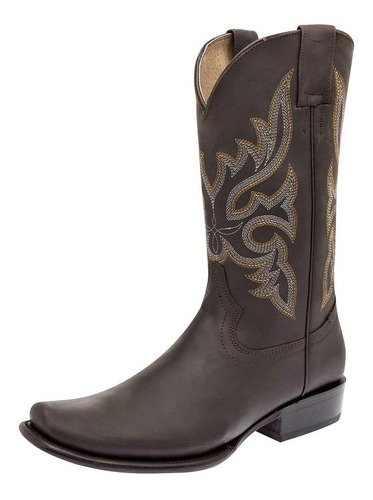 Bota Vaquera Caballero Andre V B527 Cafe 25-29 Piel 94027 T5