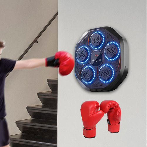 J0s Máquina De Boxeo Electrónica, Con Guantes Para Niños