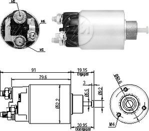 Solenoide Tipo Delco Ford Ecosport/fiesta