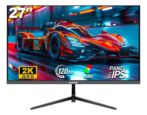 27monitor Gamer Gawfolk 2k 120hz Hdmi Dp Pantalla Para Pc