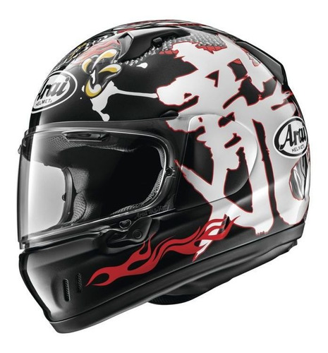 Casco De Moto Color Negro Talla Xxl Marca Arai