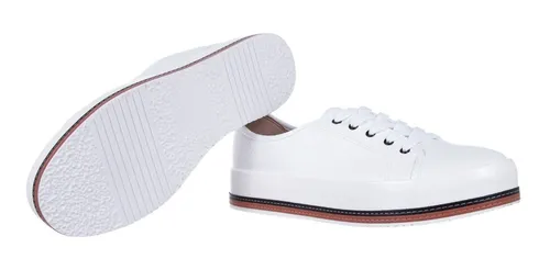 Tenis plataforma branco beira cheap rio