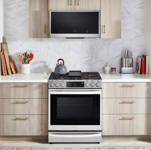 Microcampana LG 1.7 Freidor Aire Asar Horno Wifi Golpe Leve