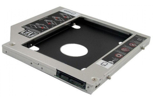 Imagem 3 de 8 de Adaptador Case Caddy Hd Ssd Sata 2.5 Gaveta Notebook 9,5mm