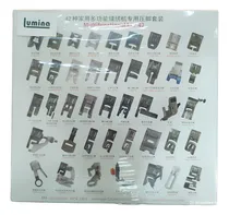Comprar Kit 42 Prensatelas Para Máquinas De Coser Familiar Patchwork