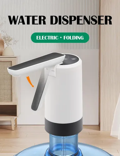 Bomba Dispensadora De Agua Plegable, Automatica, Para Botell