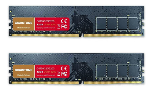 Memoria Ram 64gb 2x32gb Ddr4 3200 Mhz Udimm Gigastone