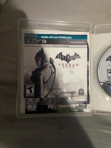 Batman Arkham Cita Ps3 Físico (Usado)