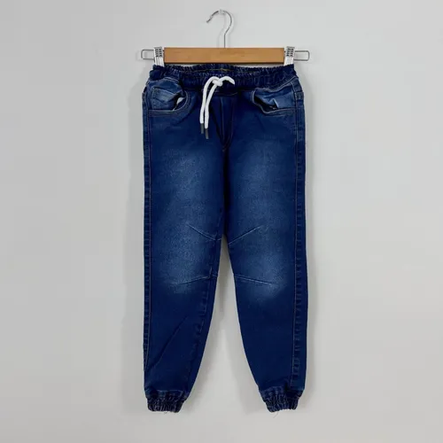 Pantalon Jogger De Jean - Niño