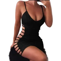 Comprar Vestido Mujer Sexy Elastizado Comodo Noche Fiesta Tiras Moda