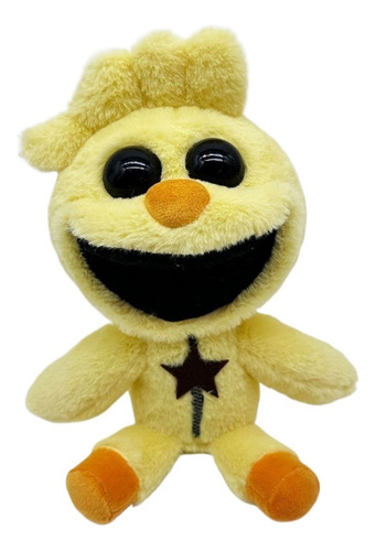 Peluche Animal Sonriente, Regalo Para Fans Pollo Amarillo