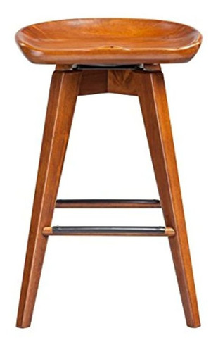 Silla De Madera Giratoria