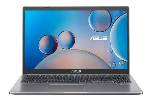 Notebook Asus Intel I3 x515ea Ultrabook 4gb +ssd 256gb 15,6c Cor cinza ardósia
