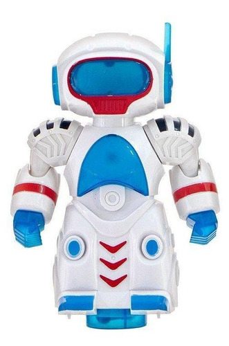 Brinquedo Robô Bate E Volta Infantil Com Luz Som