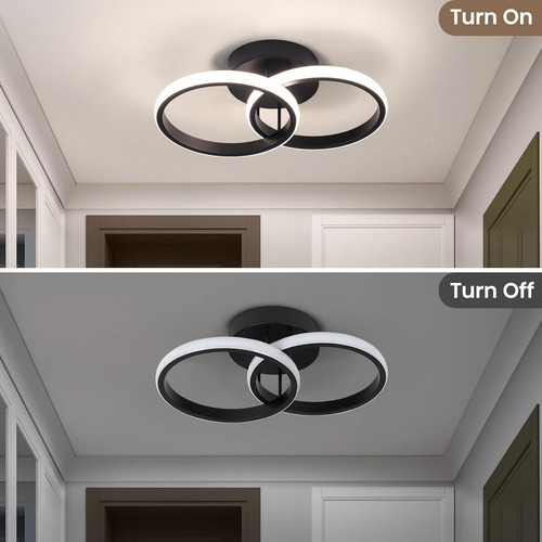 NIFUNA Lámpara De Techo Lampara Foco Decorativas Led Para Baño Moderna Colgante Lamparas Para Baño Lamparas Para Sala Lampara Decorativa Lamparas Para Interiores Luz Negra Lamparas Techo Led