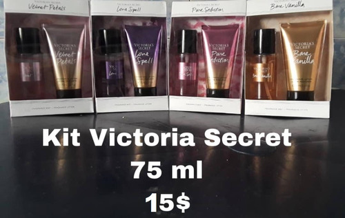 Victoria Secret - Combo Splash Y Crema Con Caja Para Regalo