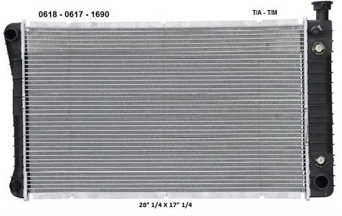 Radiador Chevrolet P30 1997 4.3l Deyac T/a 26 Mm