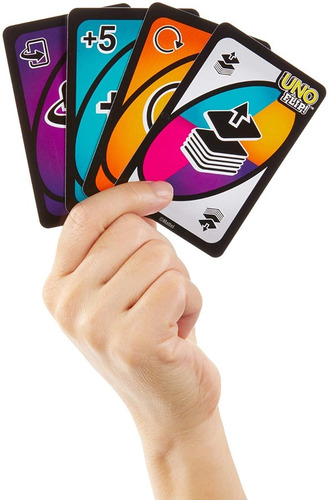 Juego De Mesa Uno Flip De Cartas Mattel Caja Metálica Envió