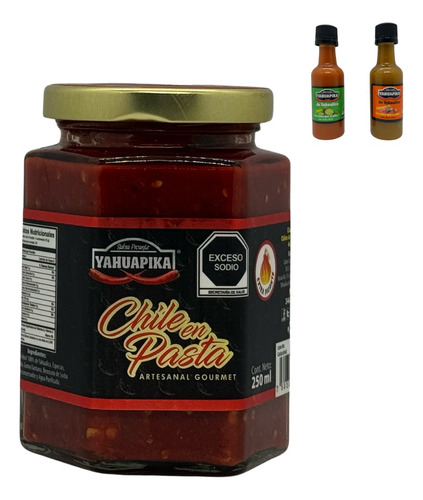 Pasta Salsa Picante Yahualica Más 2 De Regalo