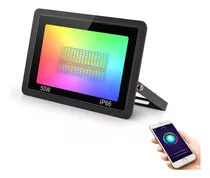 Comprar Reflector Led Smart Wifi Rgb 50w Ip66 Exterior Tuya