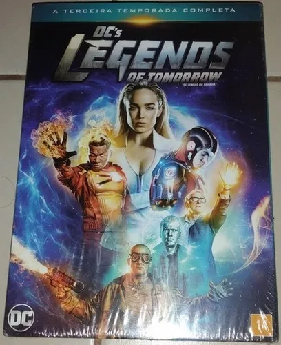 comprar Box Legends Of Tomorrow - 3ª Temporada Completa (4 Dvds) - L
