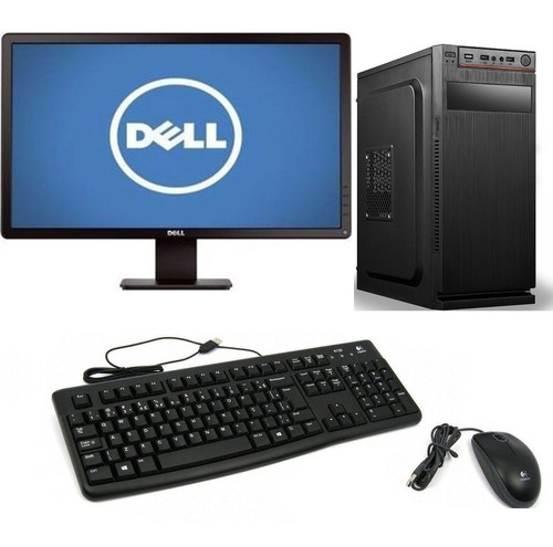 Cpu Hp Desktop I5 8gb 500gb + Monitor Dell - Promoção
