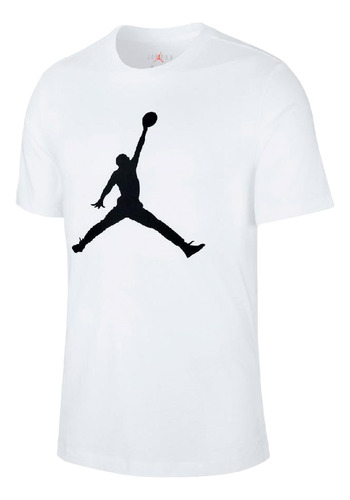 Camiseta Nike Jordan Jumpman Dri-blanco/negro