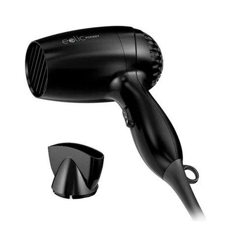Secador de pelo GA.MA Italy Eolic Pocket negro 220V - 240V