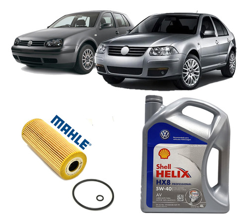 Kit Filtro Aceite Bora 1.9 Tdi Volkswagen Original +aceite