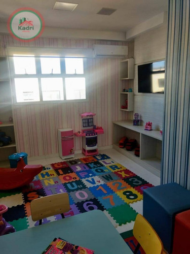 Apartamento Com 2 Dormitórios À Venda, 82 M² Por R$ 420.000,00 - Vila Guilhermina - Praia Grande/sp - Ap5352