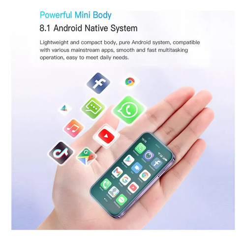 Mini Teléfono Inteligente Android Ultrapequeño Para Estudiar