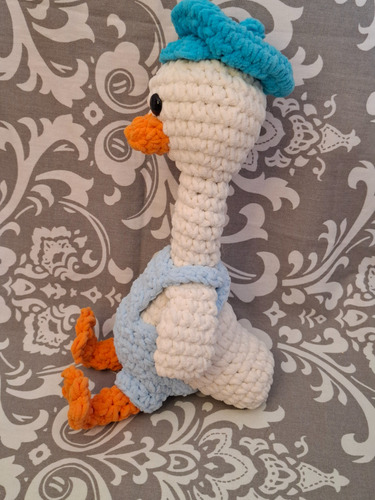 Pato Plush Peluche Amigurumi Suave Bebés Muñeco De Apego