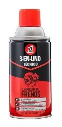 Limpiador De Frenos 3-en-uno Técnico 300 Ml