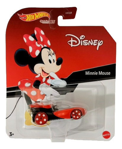 Minnie Mouse Disney Hot Wheels Character Cars