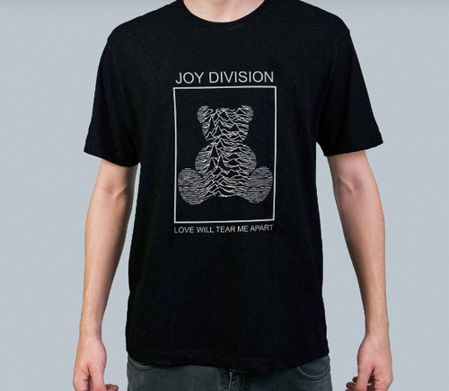 Camiseta Joy Division - Love Will Tear Me Apart - Banda Rock