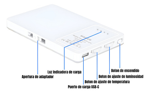 Lampara Led Luz Led Selfie Recargable Foco Led Telefono Foco