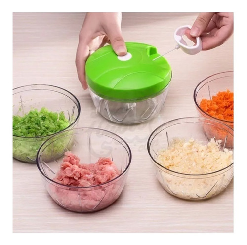 Picador Ajo Cebolla Verduras Carne Multifunctional Cocina