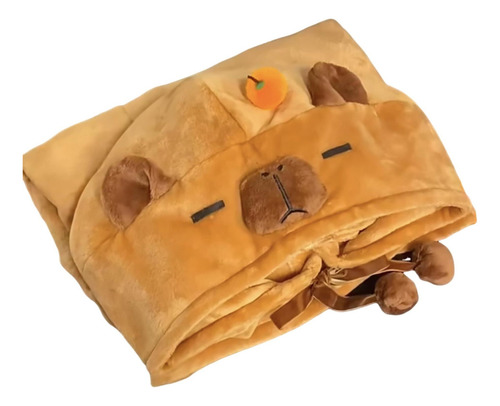 New Capybara Manta De Maneta Portátil Con Capucha Capucha
